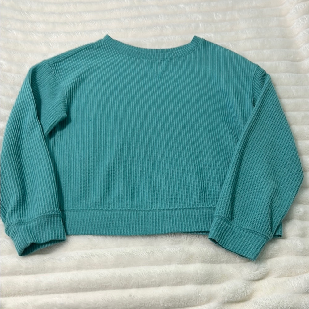 Teal Girl’s Sweater